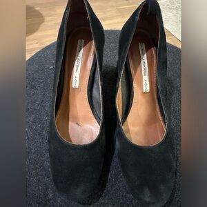 & Other Stories Suede Rounded Heel — Size 37 US6